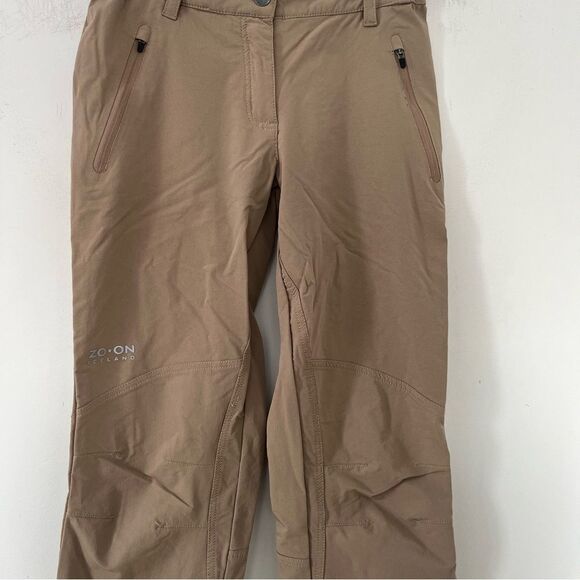 ZO ON Iceland Beige Softshell Performance Athletic Travel‎ Pants - Picture 8 of 10